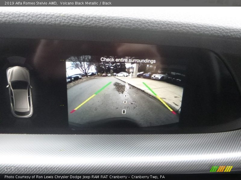 Volcano Black Metallic / Black 2019 Alfa Romeo Stelvio AWD