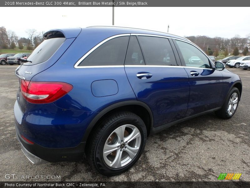 Brilliant Blue Metallic / Silk Beige/Black 2018 Mercedes-Benz GLC 300 4Matic