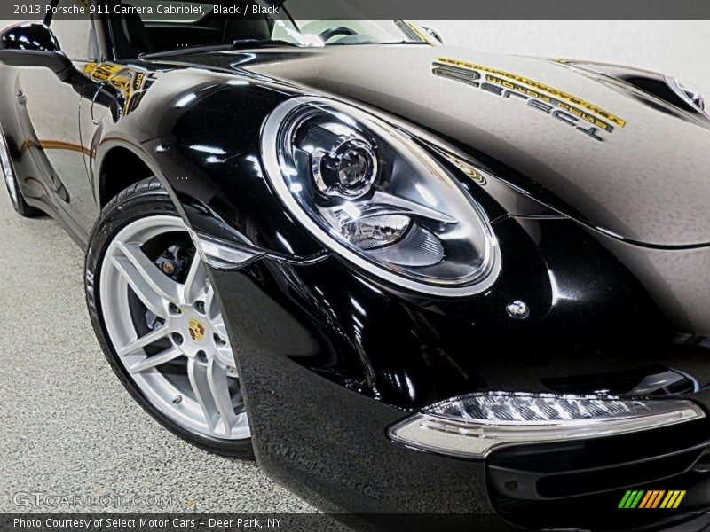 Black / Black 2013 Porsche 911 Carrera Cabriolet