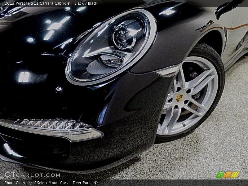 Black / Black 2013 Porsche 911 Carrera Cabriolet