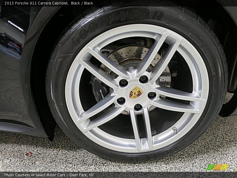 Black / Black 2013 Porsche 911 Carrera Cabriolet