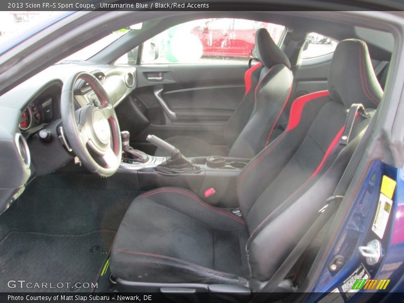 Ultramarine Blue / Black/Red Accents 2013 Scion FR-S Sport Coupe