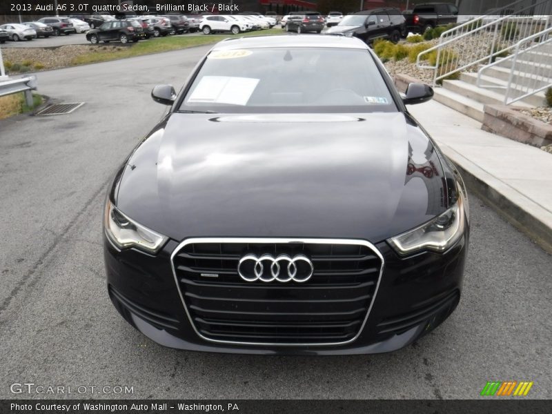 Brilliant Black / Black 2013 Audi A6 3.0T quattro Sedan
