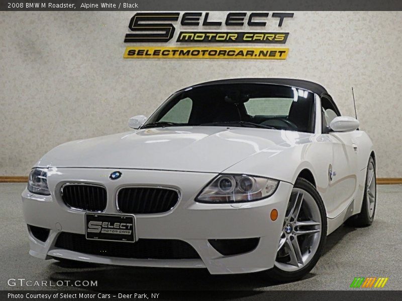 Alpine White / Black 2008 BMW M Roadster