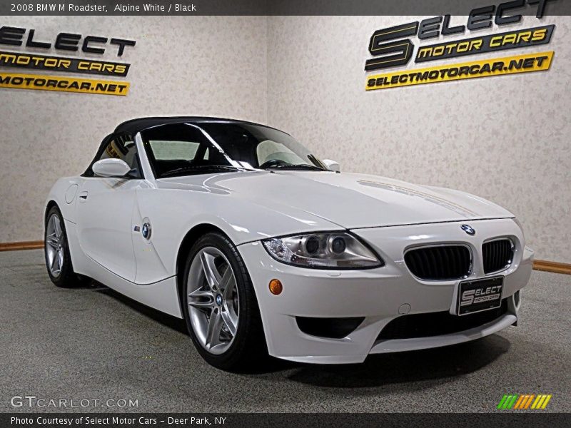 Alpine White / Black 2008 BMW M Roadster