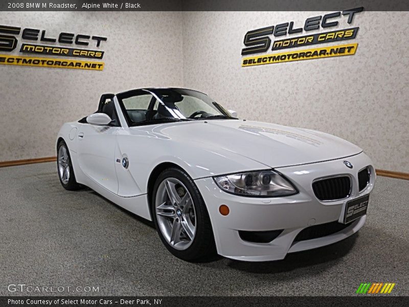 Alpine White / Black 2008 BMW M Roadster