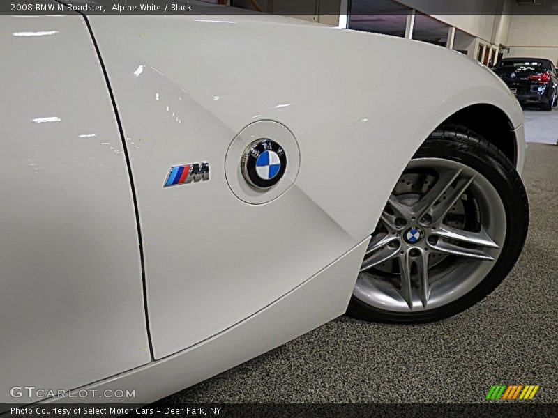 Alpine White / Black 2008 BMW M Roadster