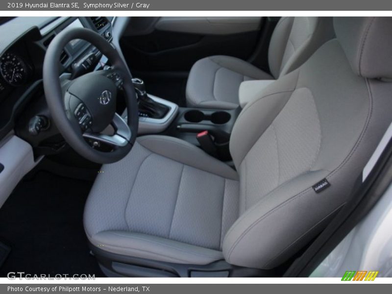 Symphony Silver / Gray 2019 Hyundai Elantra SE