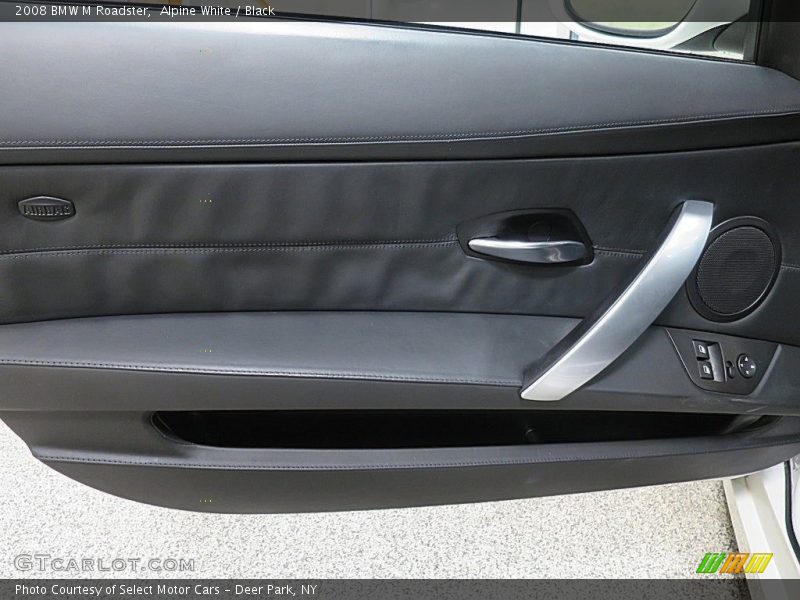 Alpine White / Black 2008 BMW M Roadster