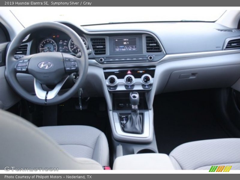 Symphony Silver / Gray 2019 Hyundai Elantra SE