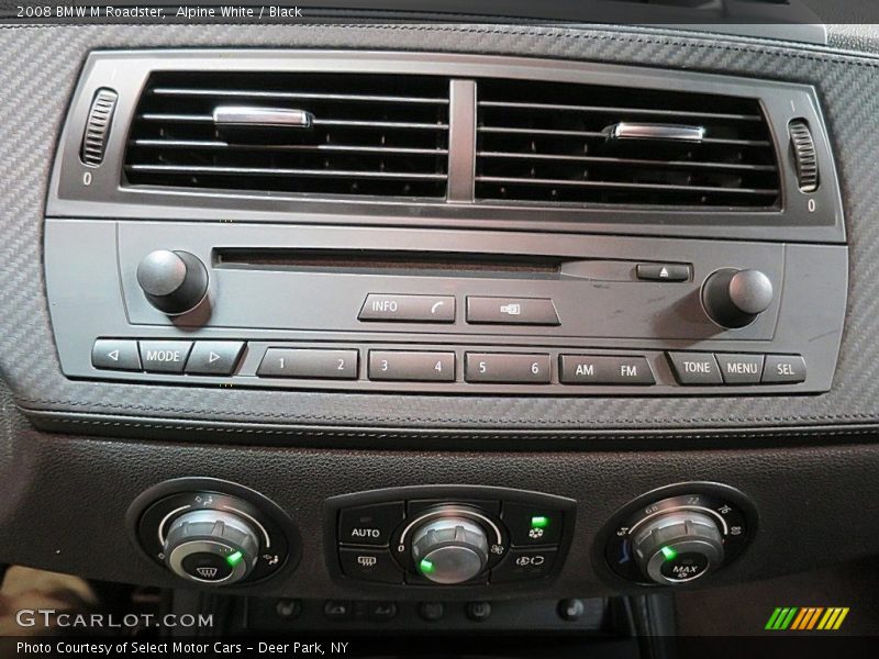 Alpine White / Black 2008 BMW M Roadster