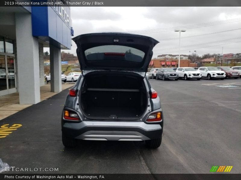 Thunder Gray / Black 2019 Hyundai Kona Limited AWD