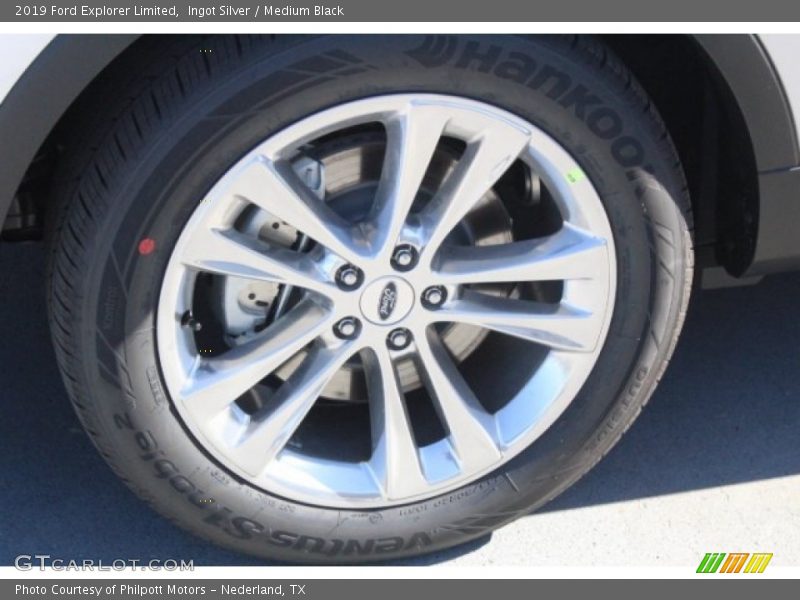 Ingot Silver / Medium Black 2019 Ford Explorer Limited