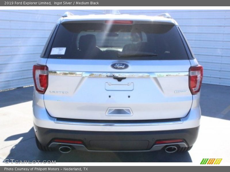 Ingot Silver / Medium Black 2019 Ford Explorer Limited