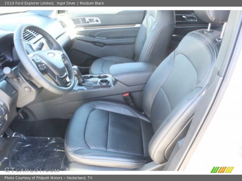Ingot Silver / Medium Black 2019 Ford Explorer Limited