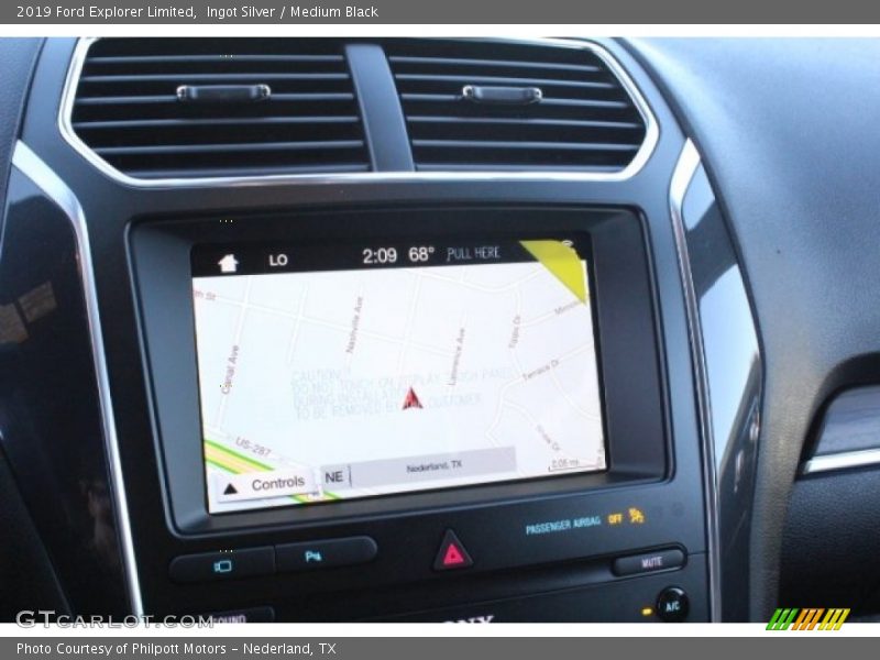 Ingot Silver / Medium Black 2019 Ford Explorer Limited