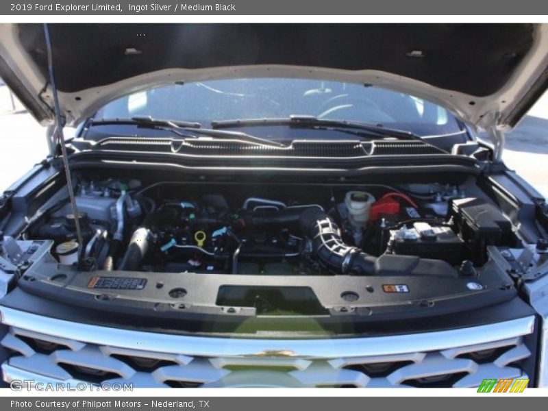 Ingot Silver / Medium Black 2019 Ford Explorer Limited