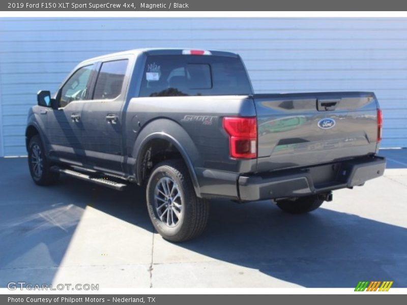 Magnetic / Black 2019 Ford F150 XLT Sport SuperCrew 4x4