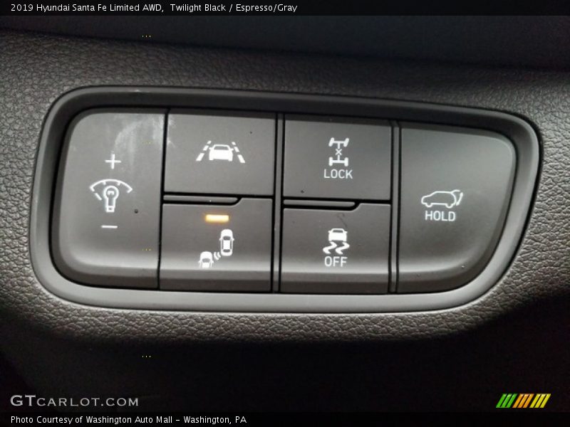 Twilight Black / Espresso/Gray 2019 Hyundai Santa Fe Limited AWD