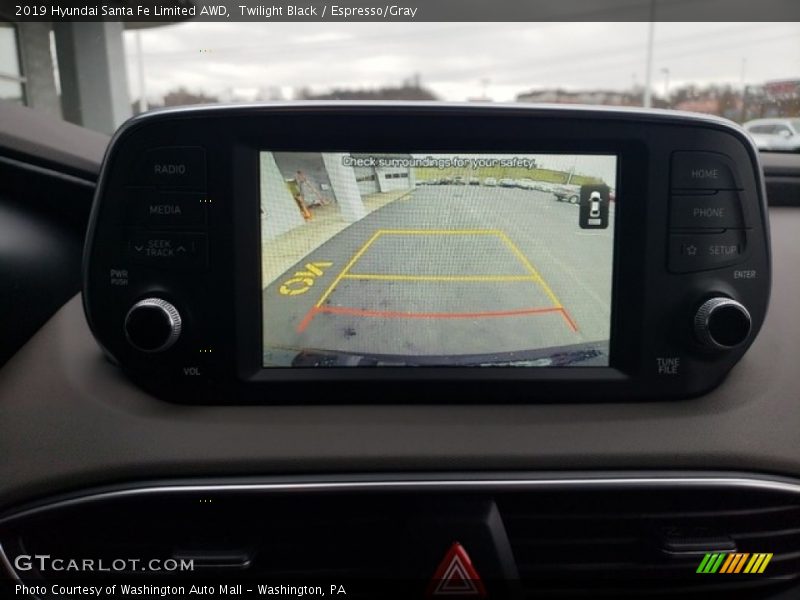 Twilight Black / Espresso/Gray 2019 Hyundai Santa Fe Limited AWD