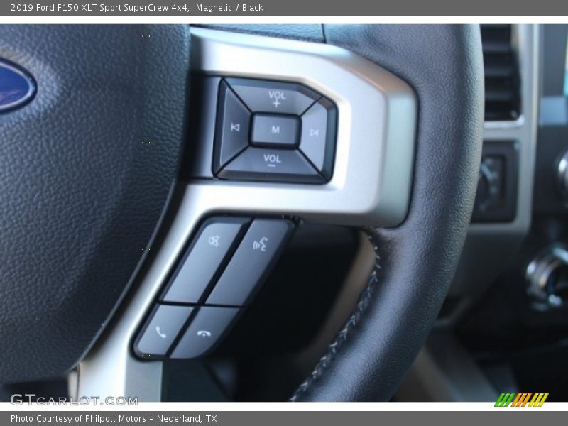 Magnetic / Black 2019 Ford F150 XLT Sport SuperCrew 4x4