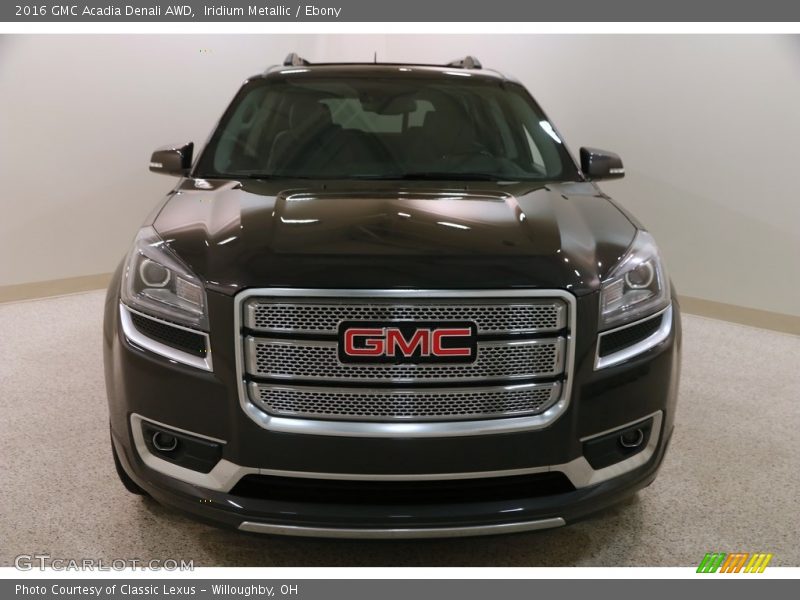Iridium Metallic / Ebony 2016 GMC Acadia Denali AWD
