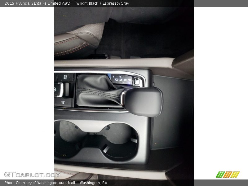 Twilight Black / Espresso/Gray 2019 Hyundai Santa Fe Limited AWD