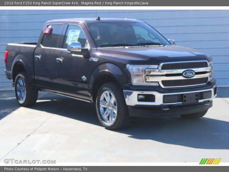 Magma Red / King Ranch Kingsville/Java 2019 Ford F150 King Ranch SuperCrew 4x4