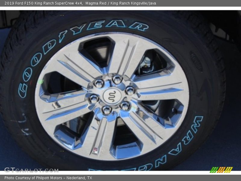 Magma Red / King Ranch Kingsville/Java 2019 Ford F150 King Ranch SuperCrew 4x4