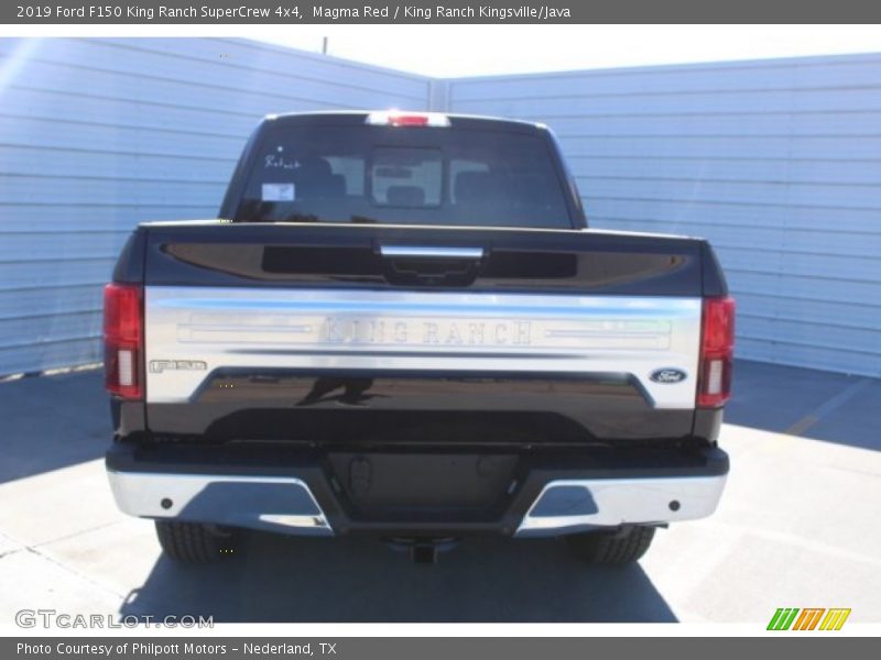 Magma Red / King Ranch Kingsville/Java 2019 Ford F150 King Ranch SuperCrew 4x4
