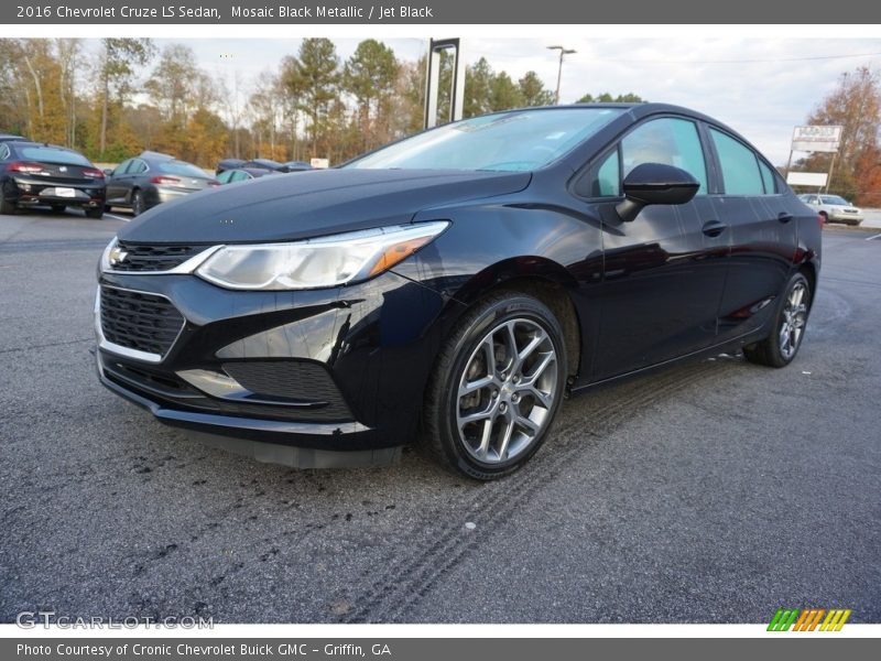 Mosaic Black Metallic / Jet Black 2016 Chevrolet Cruze LS Sedan