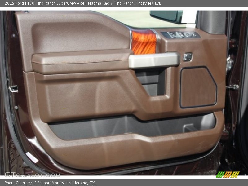 Magma Red / King Ranch Kingsville/Java 2019 Ford F150 King Ranch SuperCrew 4x4