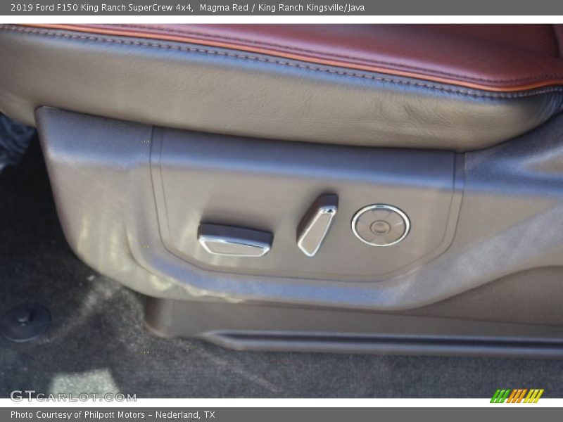 Magma Red / King Ranch Kingsville/Java 2019 Ford F150 King Ranch SuperCrew 4x4