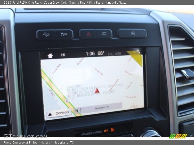 Magma Red / King Ranch Kingsville/Java 2019 Ford F150 King Ranch SuperCrew 4x4