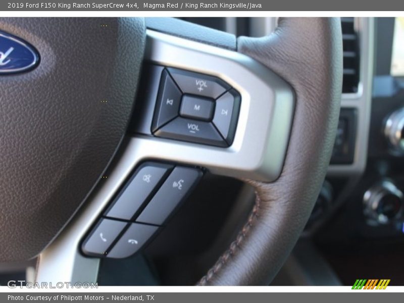 Magma Red / King Ranch Kingsville/Java 2019 Ford F150 King Ranch SuperCrew 4x4