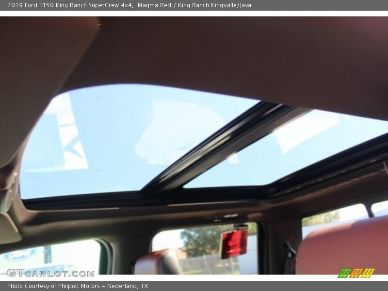 Magma Red / King Ranch Kingsville/Java 2019 Ford F150 King Ranch SuperCrew 4x4