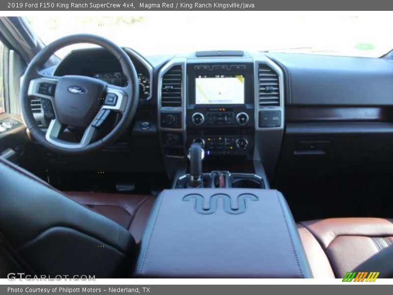 Magma Red / King Ranch Kingsville/Java 2019 Ford F150 King Ranch SuperCrew 4x4