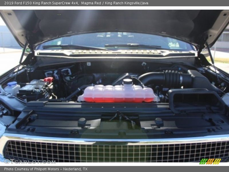Magma Red / King Ranch Kingsville/Java 2019 Ford F150 King Ranch SuperCrew 4x4