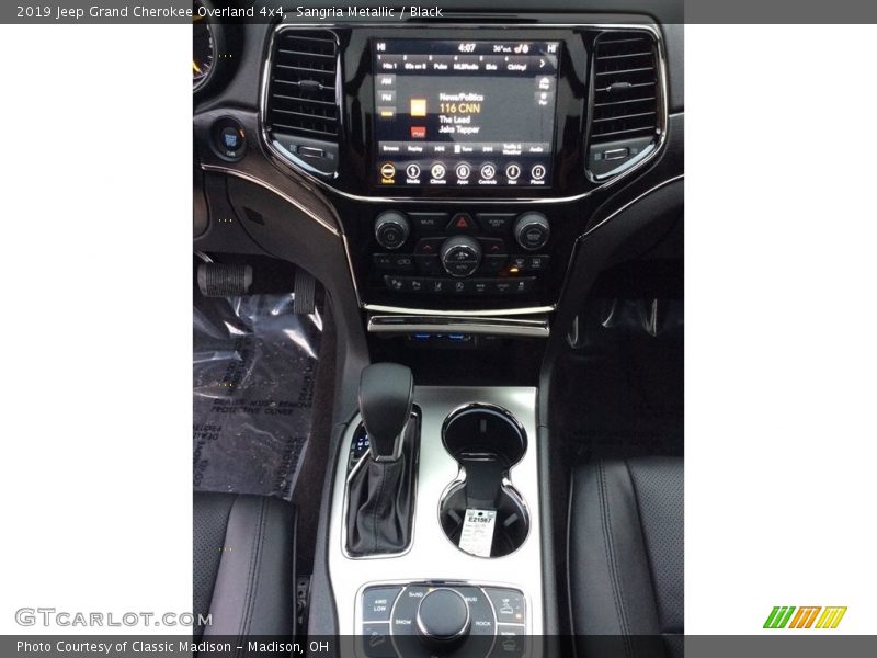 Sangria Metallic / Black 2019 Jeep Grand Cherokee Overland 4x4