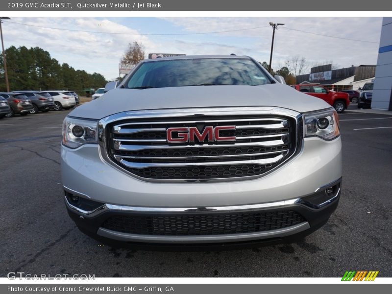 Quicksilver Metallic / Jet Black 2019 GMC Acadia SLT