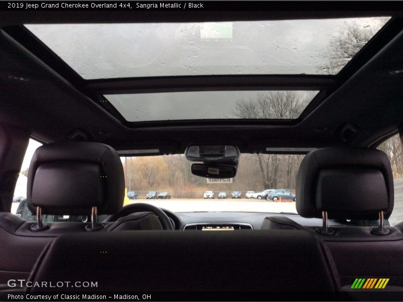 Sangria Metallic / Black 2019 Jeep Grand Cherokee Overland 4x4
