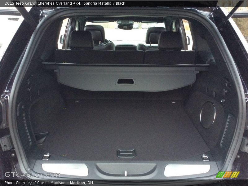 Sangria Metallic / Black 2019 Jeep Grand Cherokee Overland 4x4
