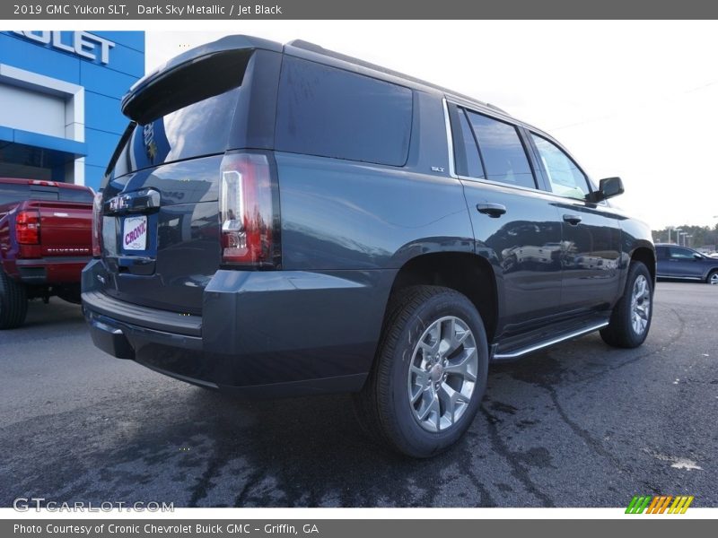 Dark Sky Metallic / Jet Black 2019 GMC Yukon SLT