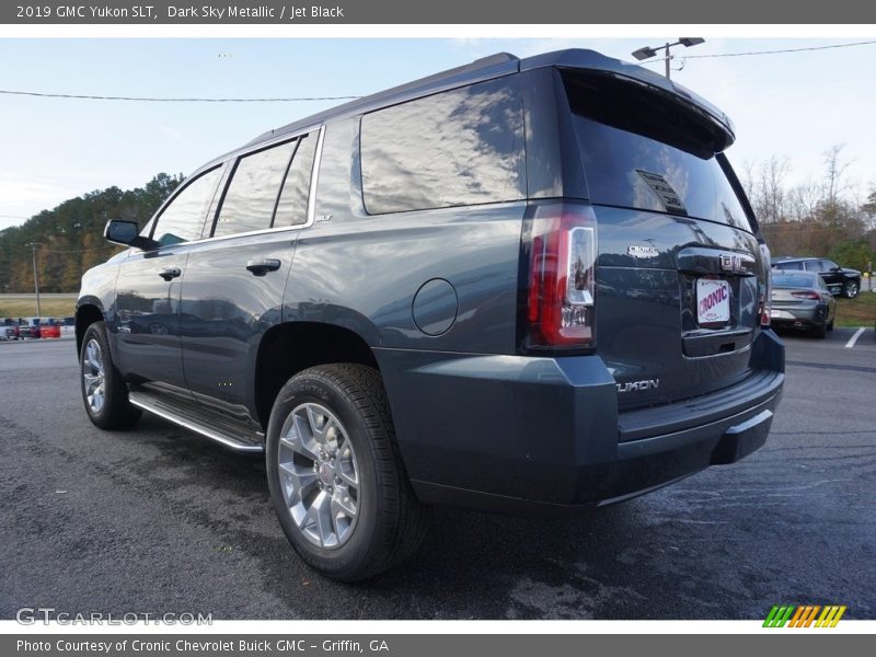 Dark Sky Metallic / Jet Black 2019 GMC Yukon SLT