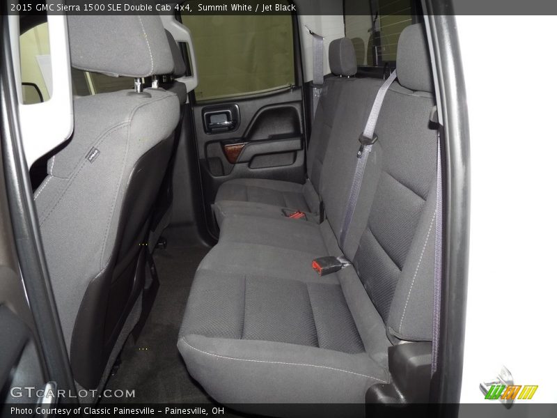 Summit White / Jet Black 2015 GMC Sierra 1500 SLE Double Cab 4x4