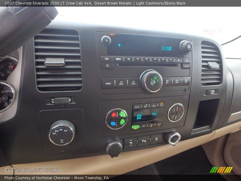 Desert Brown Metallic / Light Cashmere/Ebony Black 2007 Chevrolet Silverado 1500 LT Crew Cab 4x4