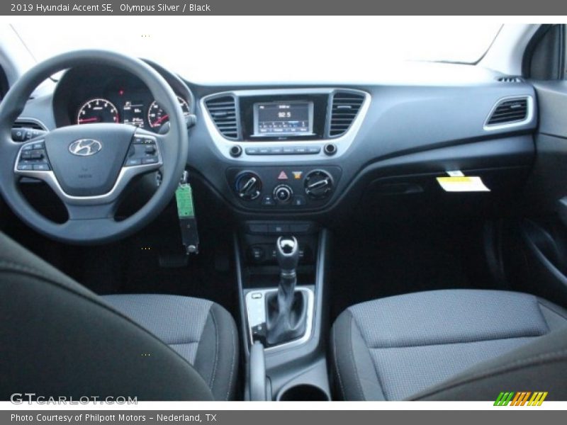 Olympus Silver / Black 2019 Hyundai Accent SE