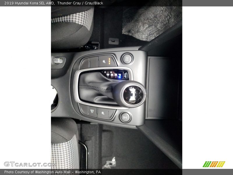 Thunder Gray / Gray/Black 2019 Hyundai Kona SEL AWD
