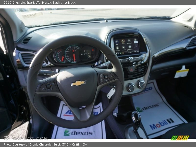 Mosaic Black / Jet Black 2019 Chevrolet Spark LT