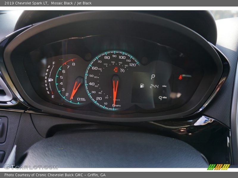 Mosaic Black / Jet Black 2019 Chevrolet Spark LT
